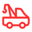 Tow truck icon representing general towing service